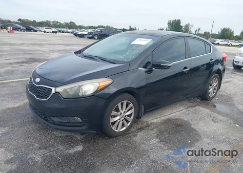 2014 Kia Forte Ex from USA, damaged, VIN KNAFX4A89E5054230